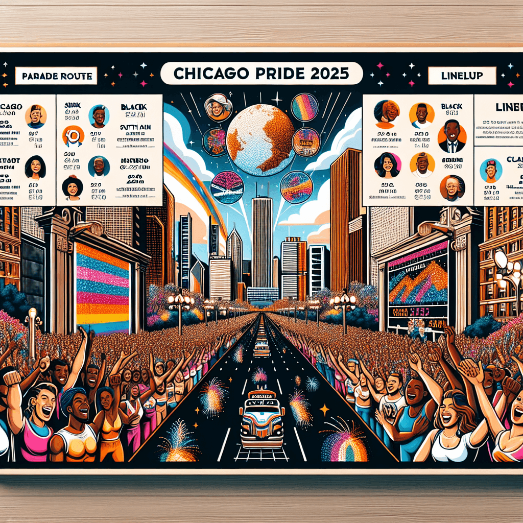 Chicago Pride 2025: Parade Route, Dates, and Lineup Details