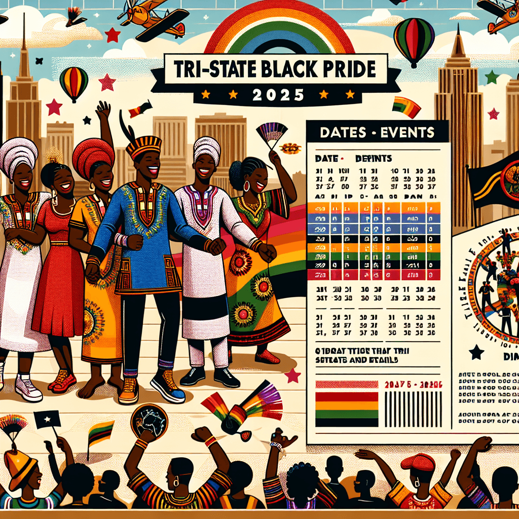Tri-State Black Pride 2025: Dates, Events, and Details