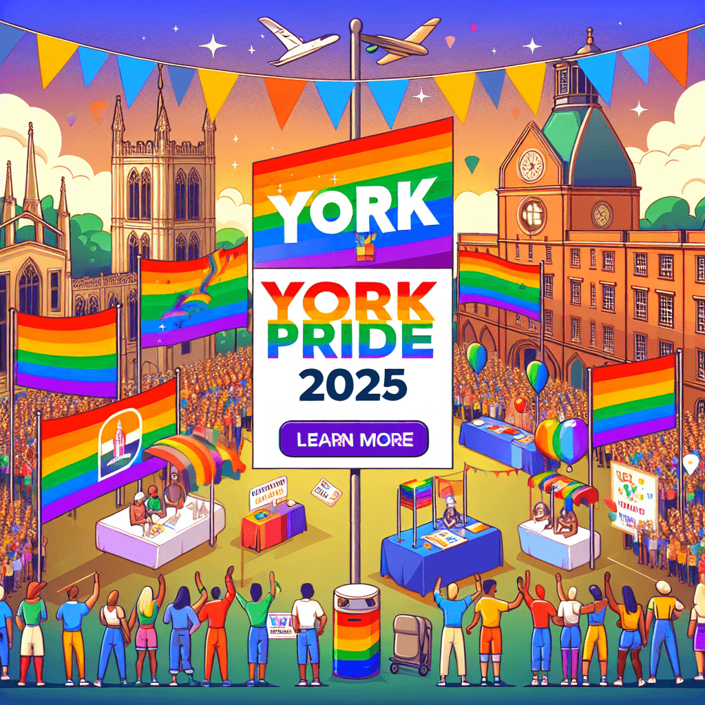 York Pride 2025: Celebrating the Diversity of York's LGBT Community - Learn More (Event Date: June 7, 2025)