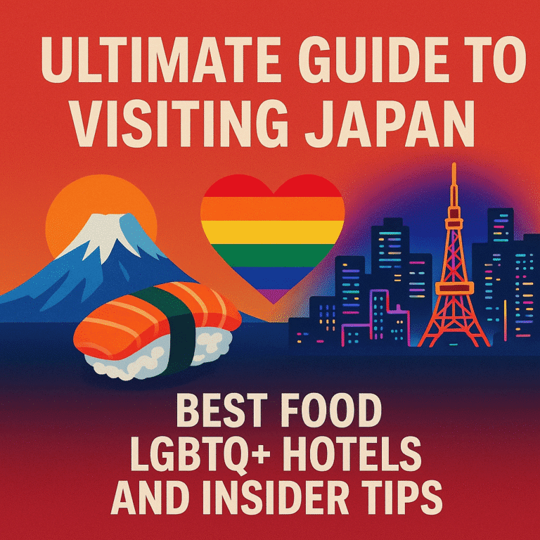 Ultimate Guide to Visiting Japan Best Food, LGBTQ+ Hotels, and Insider Tips