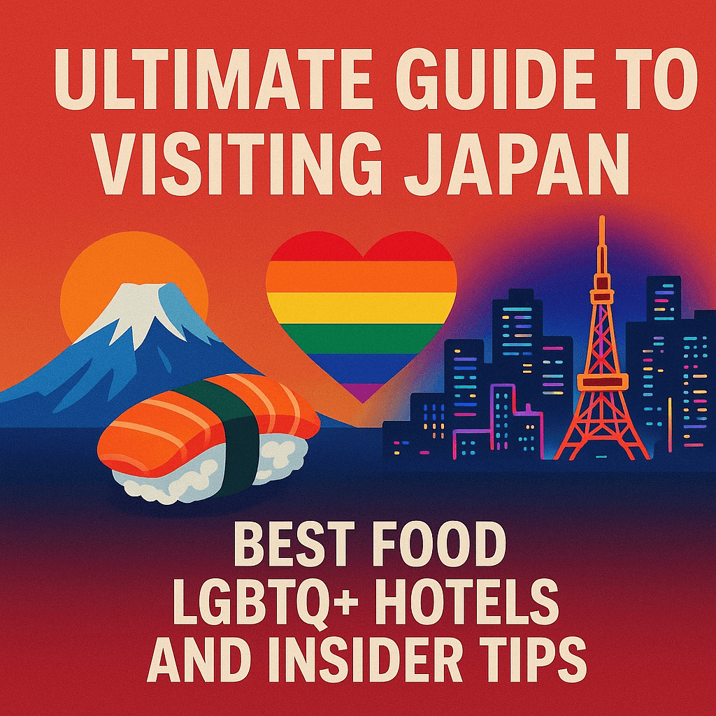 Ultimate Guide to Visiting Japan Best Food, LGBTQ+ Hotels, and Insider Tips
