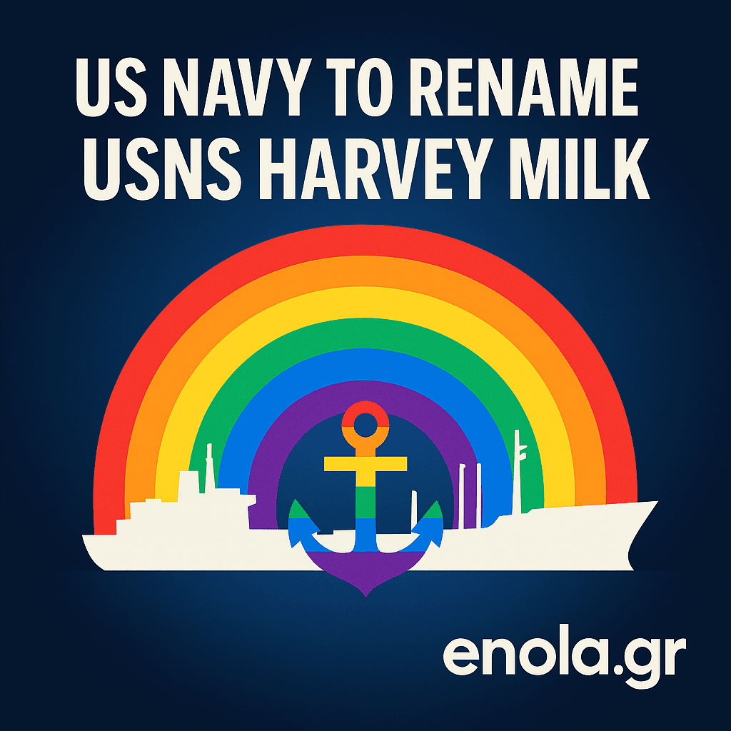 USNS Harvey Milk: Why the US Navy Is Renaming the Ship