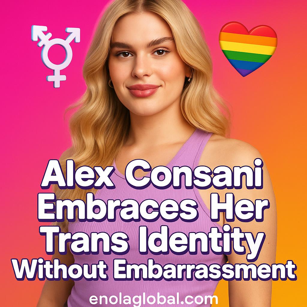 Alex Consani Embraces Her Trans Identity Without Embarrassment