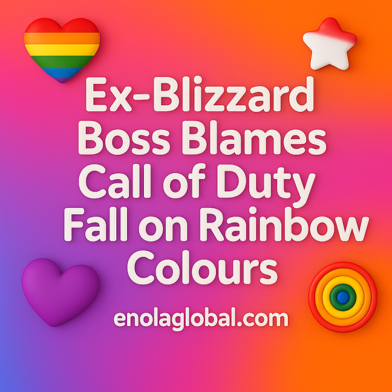 Ex-Blizzard boss blames Call of Duty fall on rainbow colours