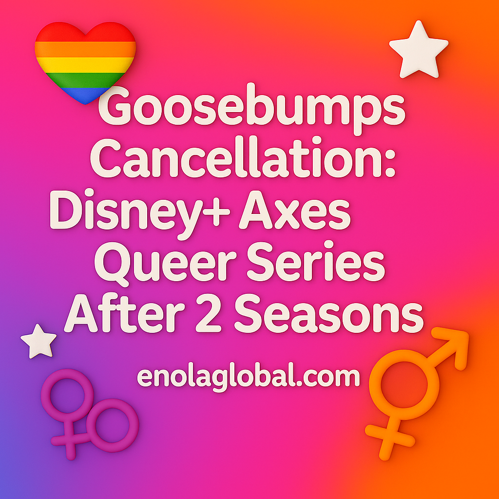 Goosebumps Cancellation - Disney+ Axes Queer Series After 2 Seasons