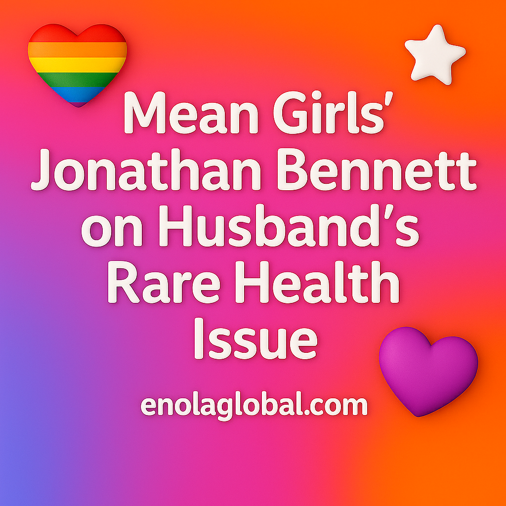 Mean Girls' Jonathan Bennett on husband's rare health issue