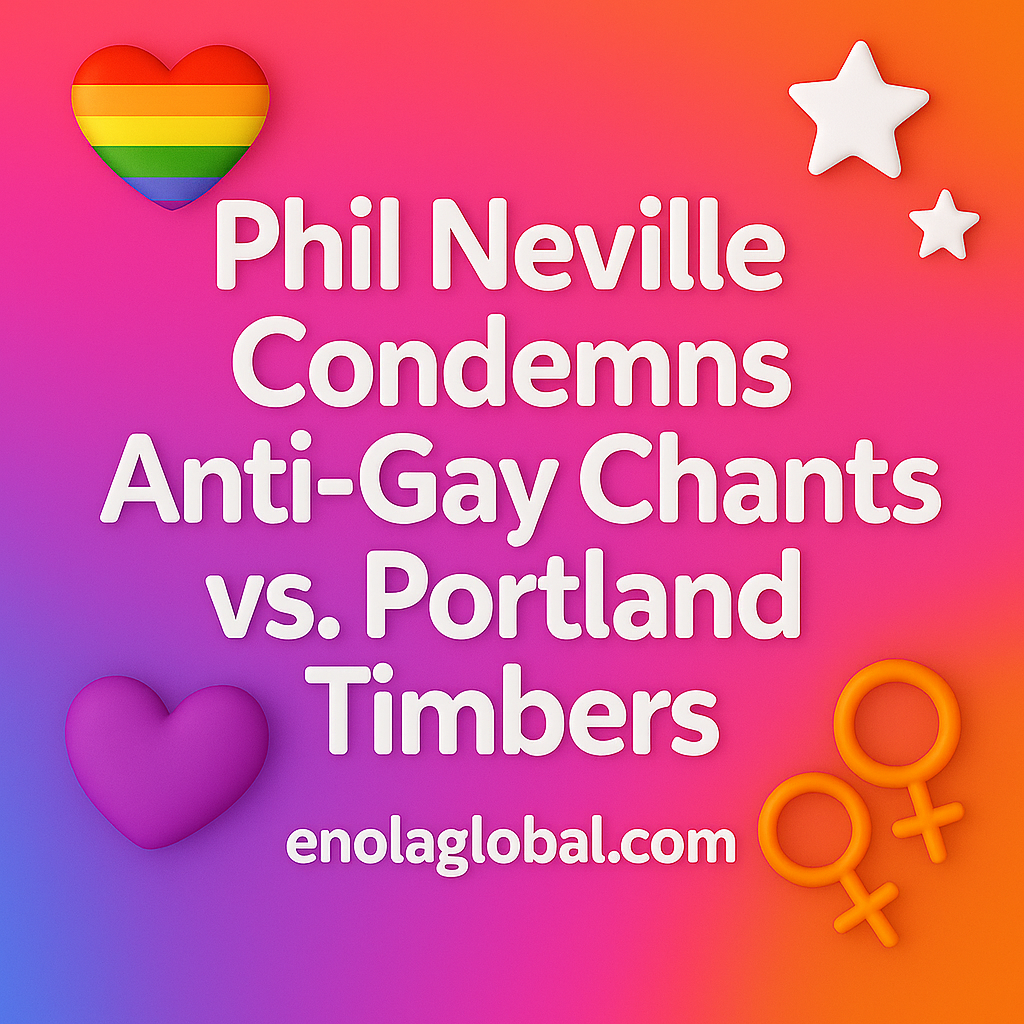 Phil Neville condemns anti-gay chants vs. Portland Timbers